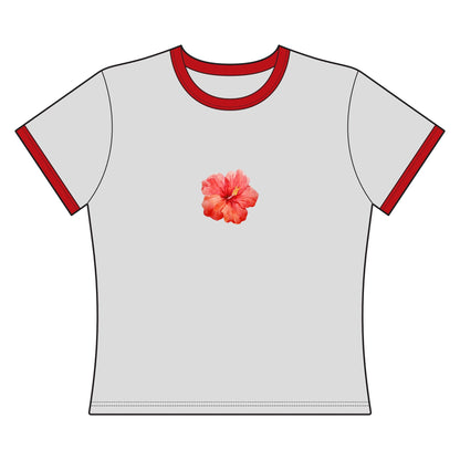 Flower Tropitee ringer crop