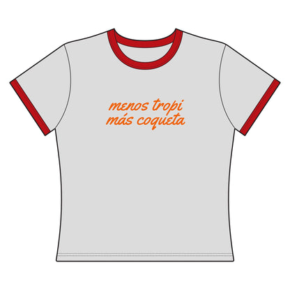 Coqueta Tropitee ringer crop