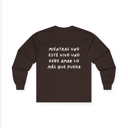 Camiseta manga larga Amar