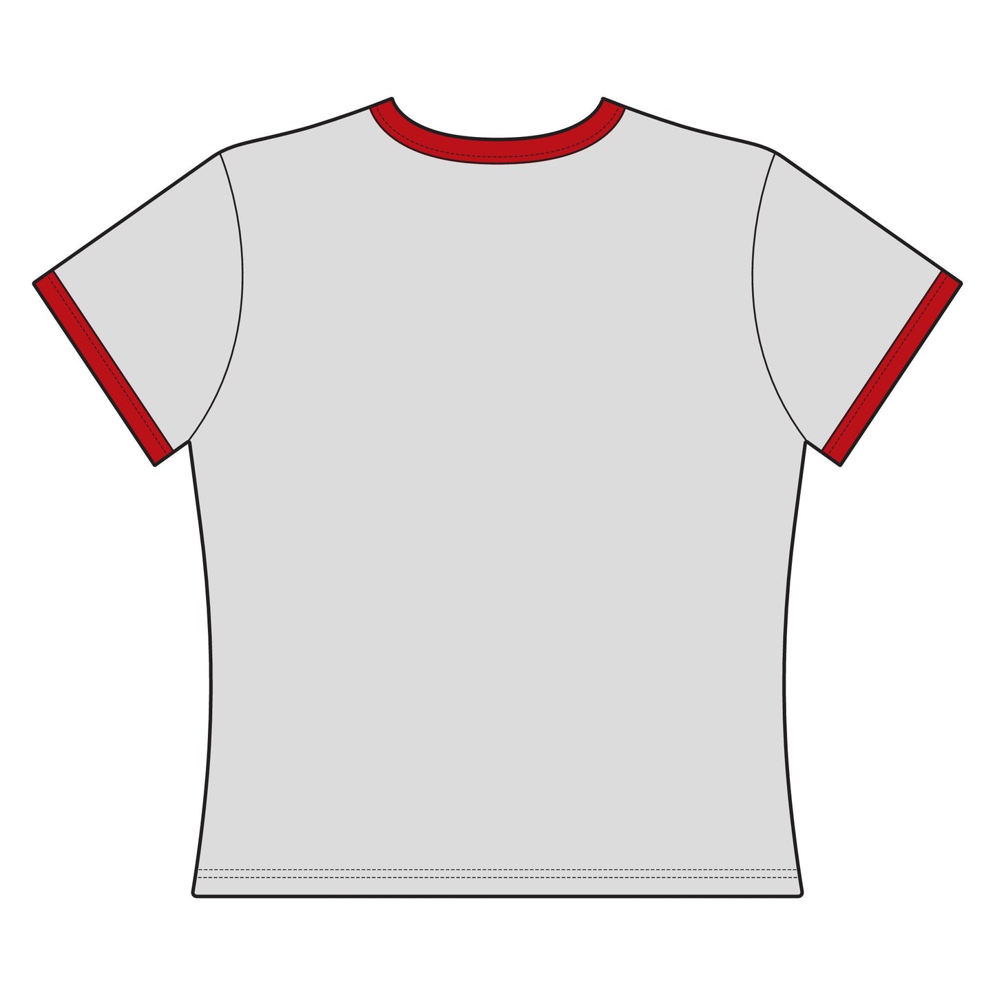 Flower Tropitee ringer crop