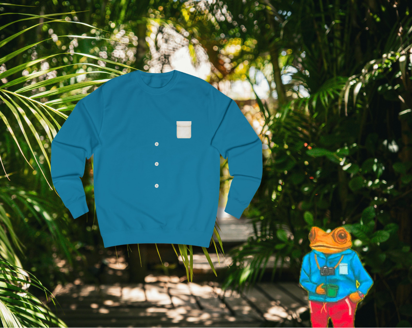 Camiseta del outfit de Concho - Manga larga estampada